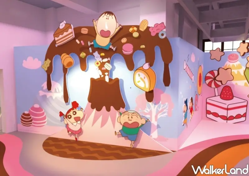 松菸「蠟筆小新甜點世界大冒險30周年期間限定商店」 / WalkerLand窩客島整理提供 未經許可不可轉載