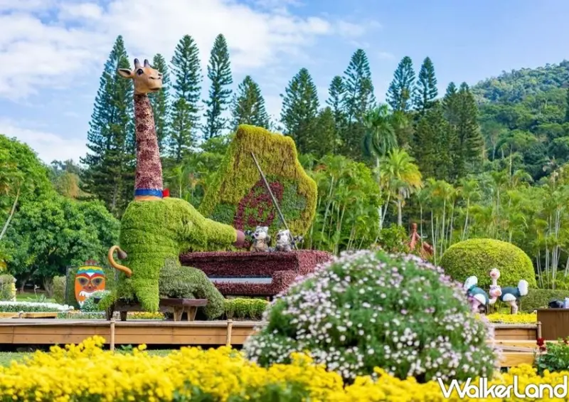 2020士林官邸菊展、布丁狗 / WalkerLand窩客島整理提供 未經許可不可轉載
