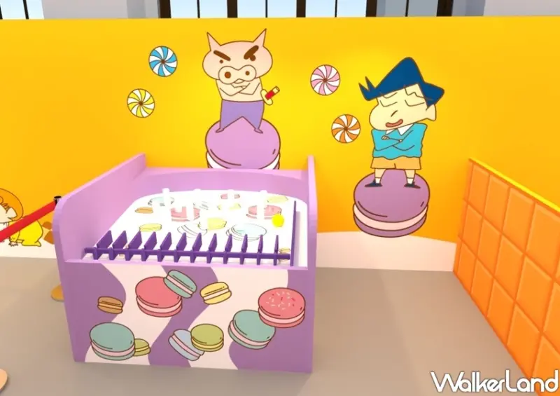 松菸「蠟筆小新甜點世界大冒險30周年期間限定商店」 / WalkerLand窩客島整理提供 未經許可不可轉載