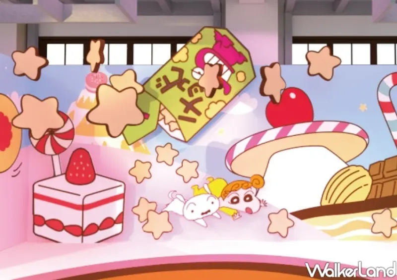 松菸「蠟筆小新甜點世界大冒險30周年期間限定商店」 / WalkerLand窩客島整理提供 未經許可不可轉載