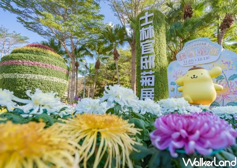 布丁狗、2020士林官邸菊展 / WalkerLand窩客島整理提供 未經許可不可轉載