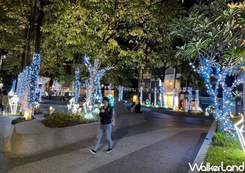 中山站耶誕「心中山線形公園」 / WalkerLand窩客島整理提供 未經許可不可轉載