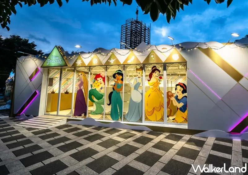 迪士尼公主快閃店 / WalkerLand窩客島整理提供 未經許可，不得轉載