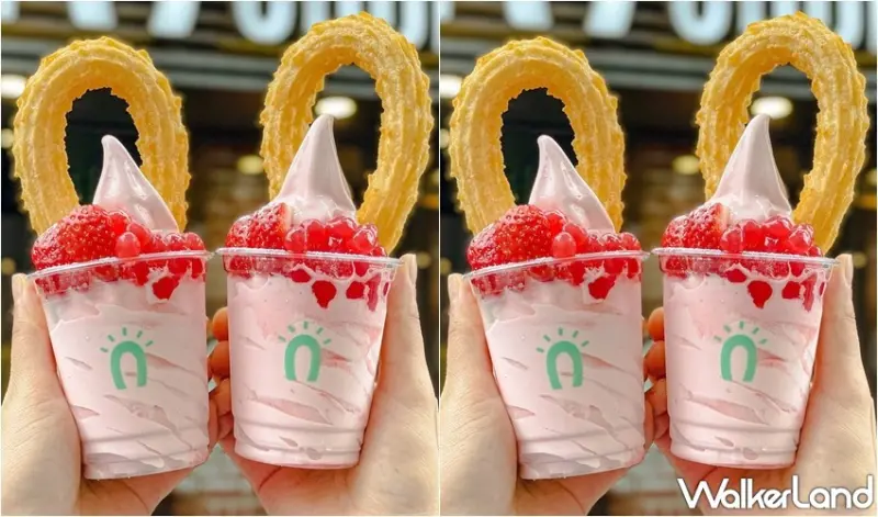 吉那圈咖啡 草莓季新品 / WalkerLand窩客島整理提供 未經許可，不得轉載