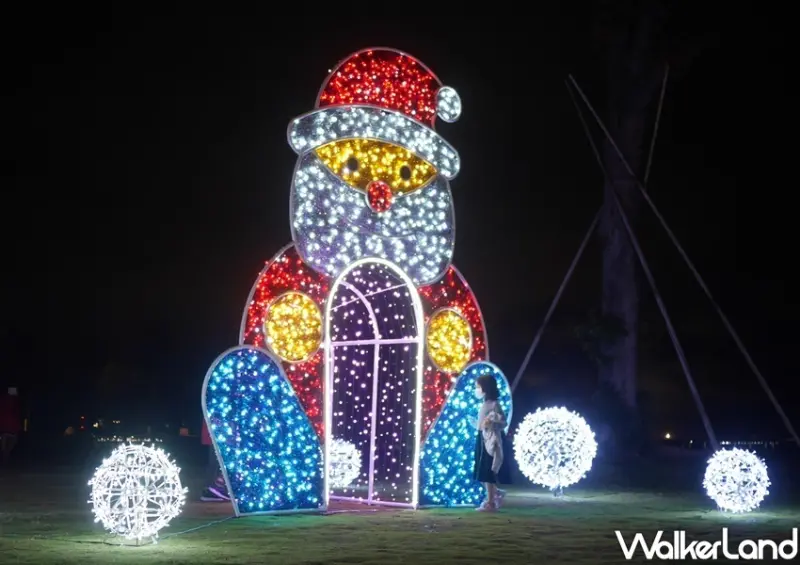 新月橋河濱暖心光雕 / WalkerLand窩客島整理提供 未經許可不可轉載