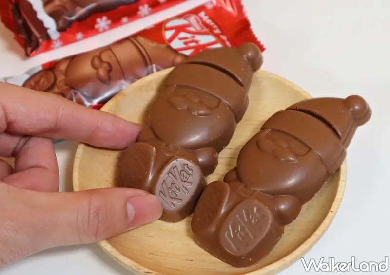 KITKAT聖誕老公公 / WalkerLand窩客島提供 未經許可，不得轉載