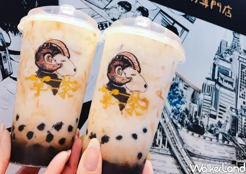新莊宏匯廣場「羊一茶よういっちゃ」手搖飲、大判燒 / WalkerLand窩客島整理提供 未經許可不可轉載