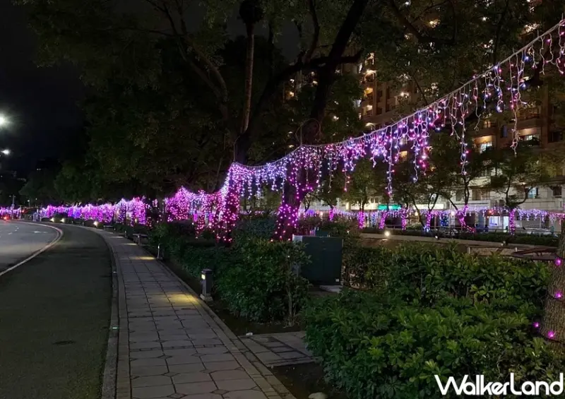新莊宏匯廣場、中港大排耶誕燈 / WalkerLand窩客島整理提供 未經許可不可轉載