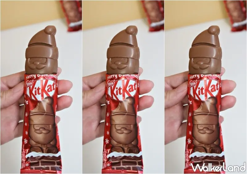 KITKAT聖誕老公公 / WalkerLand窩客島提供 未經許可，不得轉載