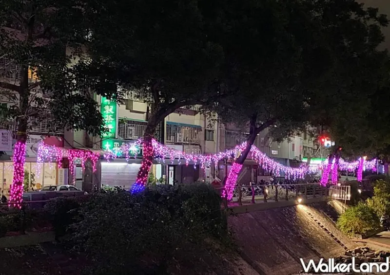 新莊宏匯廣場、中港大排耶誕燈 / WalkerLand窩客島整理提供 未經許可不可轉載