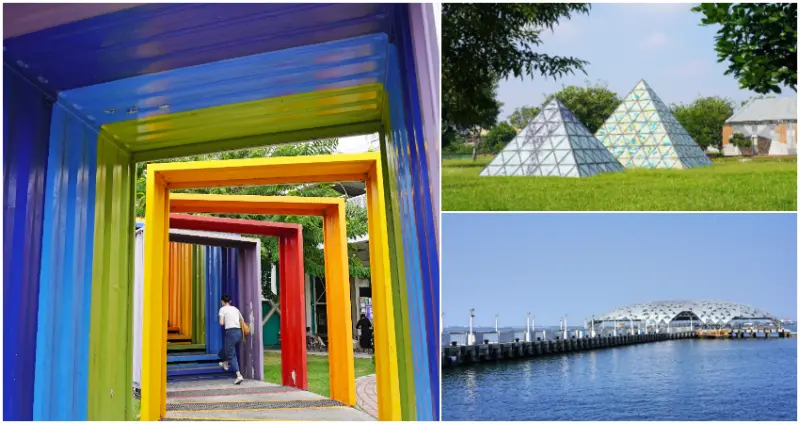 屏東也有很多充滿藝文感的景點喔！藍天、海洋、綠意，各種玩法都能感受到南台灣熱情，跟著路線２天１夜輕鬆走跳屏東吧。