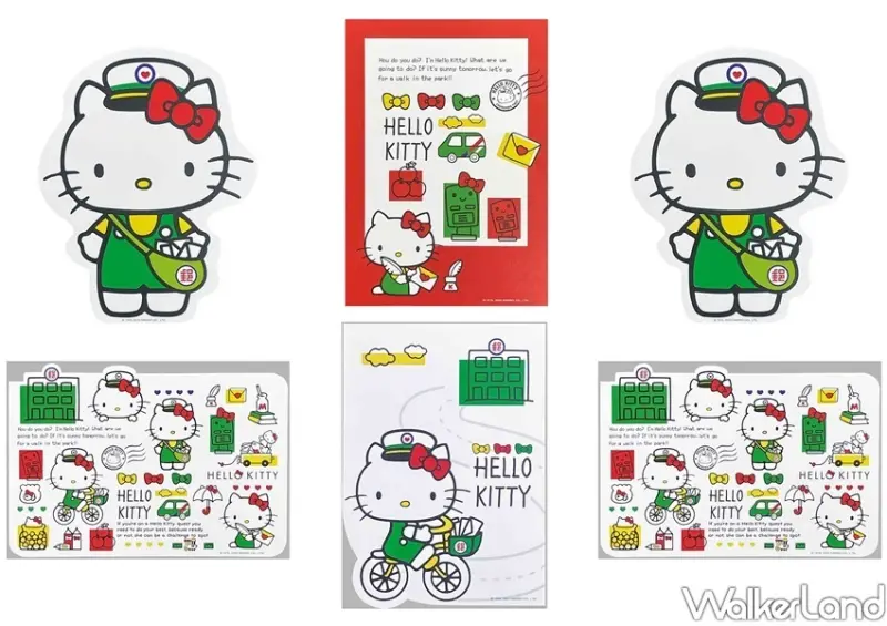 中華郵政、HELLO KITTY / WalkerLand窩客島整理提供 未經許可不可轉載