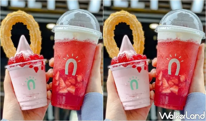 吉那圈咖啡 草莓季新品 / WalkerLand窩客島整理提供 未經許可，不得轉載