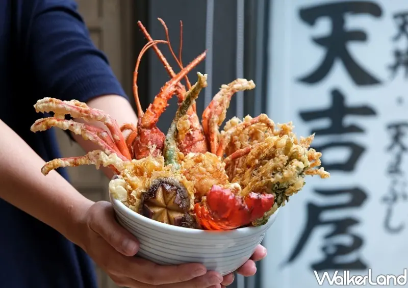 天吉屋「伊勢龍蝦天丼」御皇套餐/ WalkerLand窩客島整理提供 未經許可不可轉載
