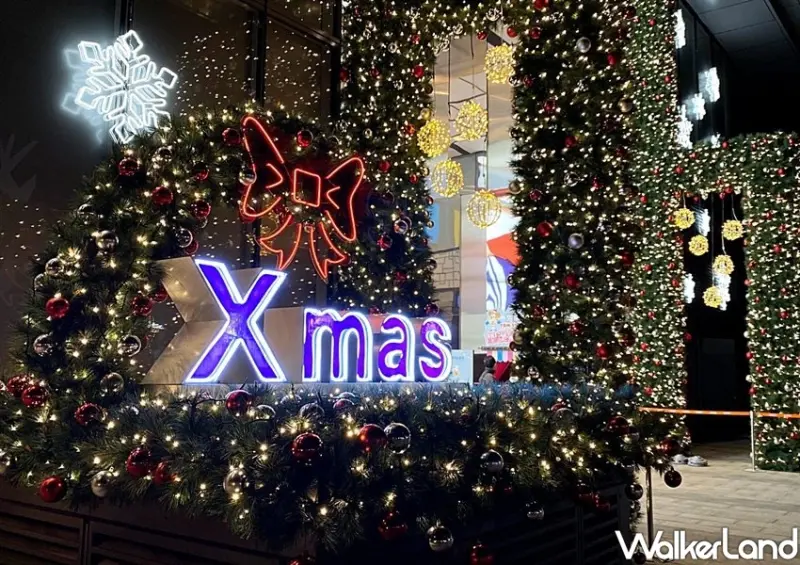 新莊宏匯廣場、中港大排耶誕燈 / WalkerLand窩客島整理提供 未經許可不可轉載