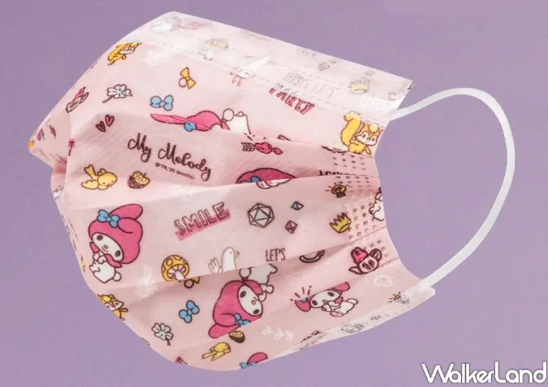 康是美 三麗鷗醫療口罩 / WalkerLand窩客島整理提供 未經許可不可轉載