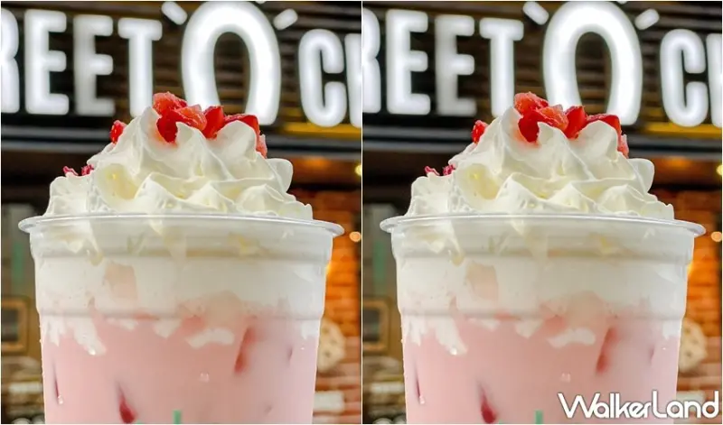 吉那圈咖啡 草莓季新品 / WalkerLand窩客島整理提供 未經許可，不得轉載