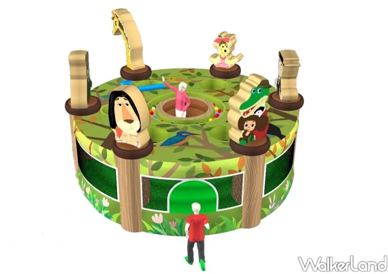 大直美麗華「大耳查布巡迴樂園」 / WalkerLand窩客島整理提供 未經許可不可轉載