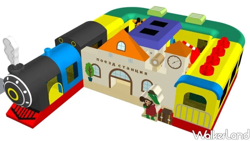 大直美麗華「大耳查布巡迴樂園」 / WalkerLand窩客島整理提供 未經許可不可轉載