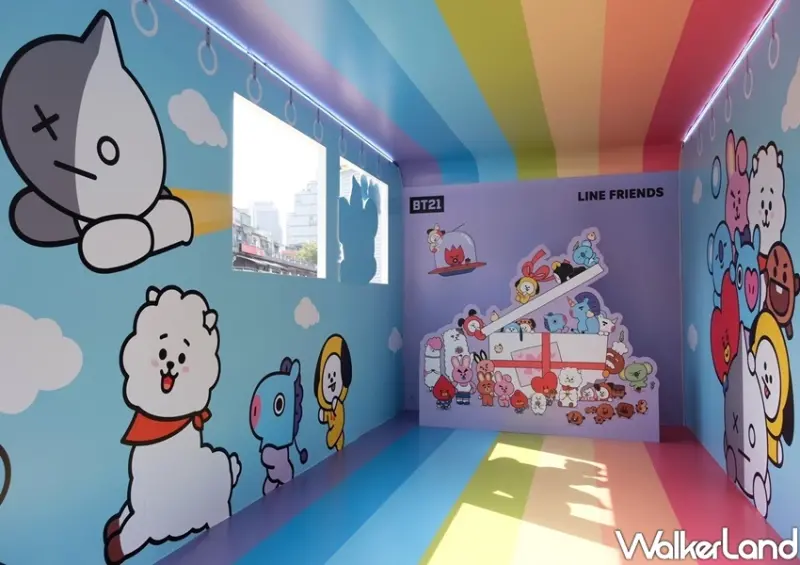 宇宙明星BT21、西門PLAY樂購町 / WalkerLand窩客島整理提供 未經許可不可轉載