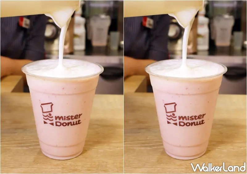 Mister Donut草莓季 / WalkerLand窩客島提供 未經許可，不得轉載