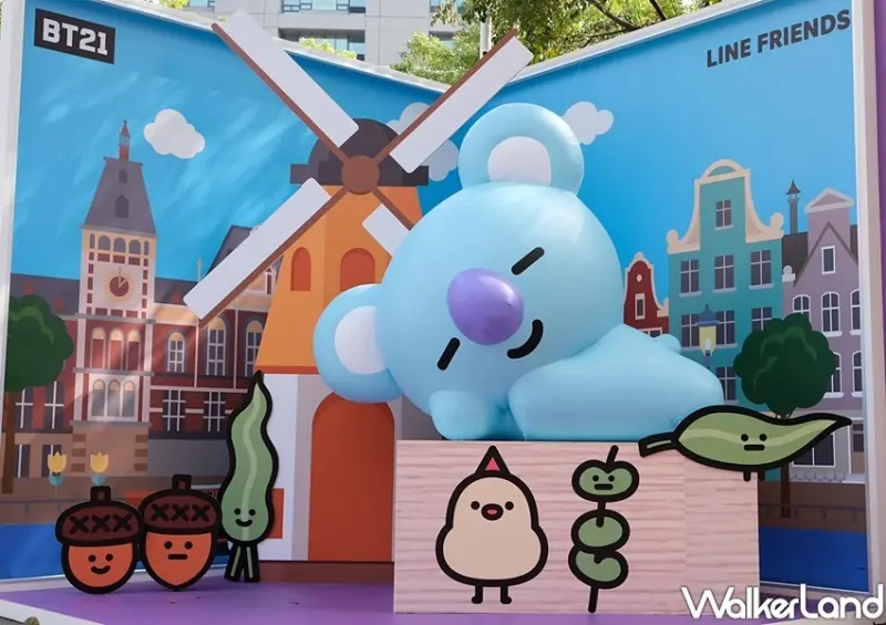 宇宙明星BT21、西門PLAY樂購町 / WalkerLand窩客島整理提供 未經許可不可轉載