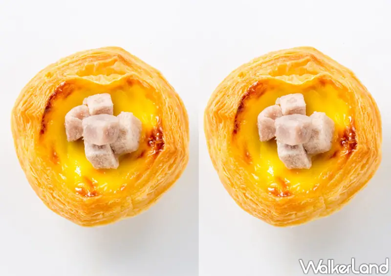 DAN DAN熔芯香芋黃金流沙蛋塔/ WalkerLand窩客島整理提供 未經許可不可轉載