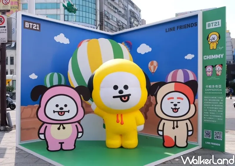 宇宙明星BT21、西門PLAY樂購町 / WalkerLand窩客島整理提供 未經許可不可轉載