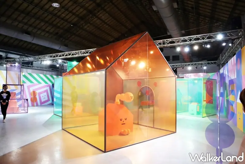 黏黏怪物研究所：登入計劃特展 / WalkerLand窩客島提供 未經許可，不得轉載