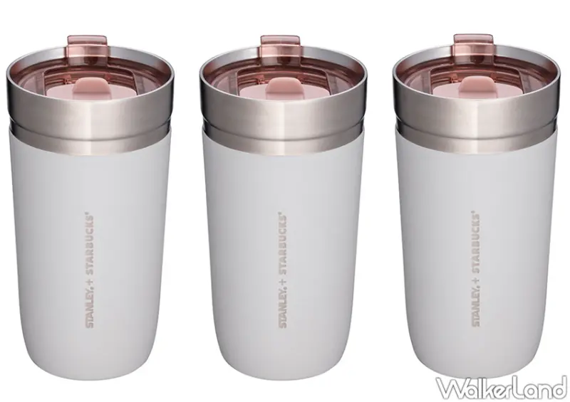 星巴克Stanley聯名杯「櫻花粉不鏽鋼杯」 / WalkerLand窩客島整理提供 未經許可不可轉載