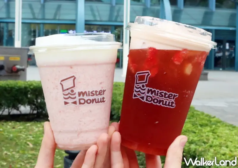 Mister Donut草莓季 / WalkerLand窩客島提供 未經許可，不得轉載