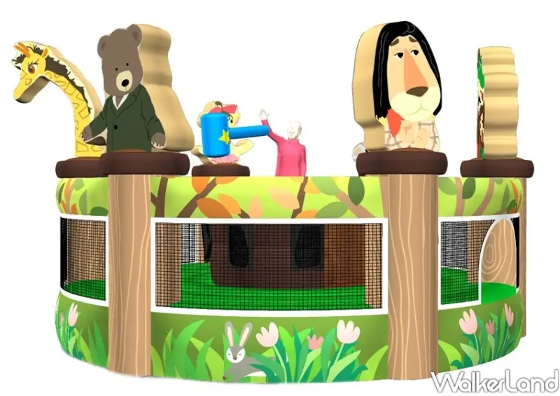 大直美麗華「大耳查布巡迴樂園」 / WalkerLand窩客島整理提供 未經許可不可轉載