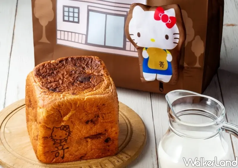 「嵜本SAKImoto Bakery」Hello Kitty生吐司 / WalkerLand窩客島整理提供 未經許可不可轉載