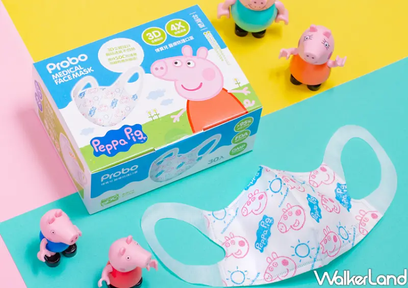 屈臣氏獨家「蛋黃哥醫療口罩」/ WalkerLand窩客島整理提供 未經許可不可轉載