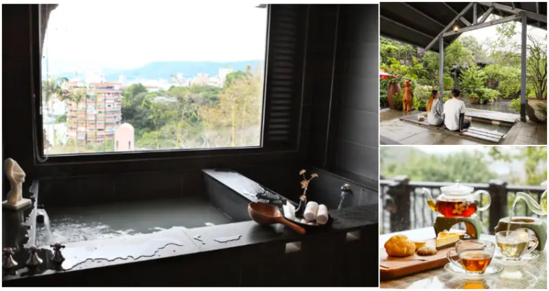 泡湯同時還可以看美景、吃美食。北投「少帥禪園」充滿歷史故事的建築開放,掀開神秘面紗還能享受山林悠閒。