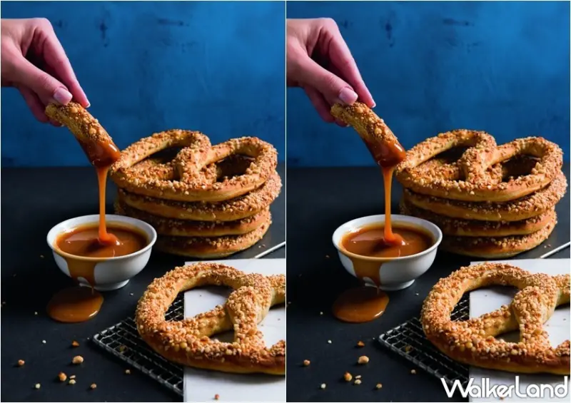 Auntie Anne’s蝴蝶餅 新品沾醬系列 / WalkerLand窩客島整理提供 未經許可，不得轉載