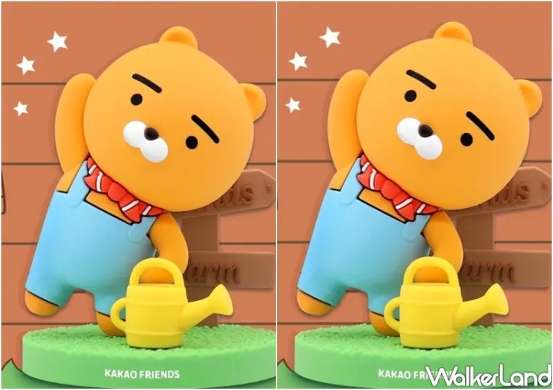 Kakao Friends萊恩迷你植栽組、萊恩盲盒公仔/ WalkerLand窩客島整理提供 未經許可不可轉載