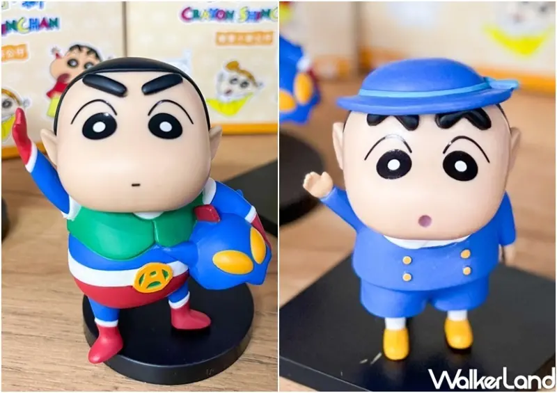 全家 蠟筆小新公仔盒玩 / WalkerLand窩客島整理提供 未經許可不可轉載