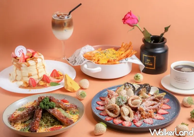 西門町甜點「Meat Up白草莓甜點季」 / WalkerLand窩客島整理提供 未經許可不可轉載