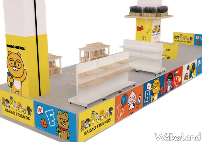 萊恩優惠、KAKAO FRIENDS期間限定店 / WalkerLand窩客島整理提供 未經許可不可轉載