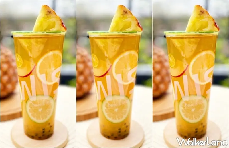 鳳梨手搖杯 / WalkerLand窩客島整理提供 未經許可，不得轉載