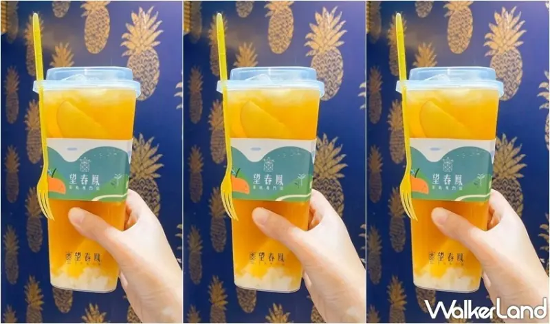 7間鳳梨手搖杯 / WalkerLand窩客島整理提供 未經許可，不得轉載