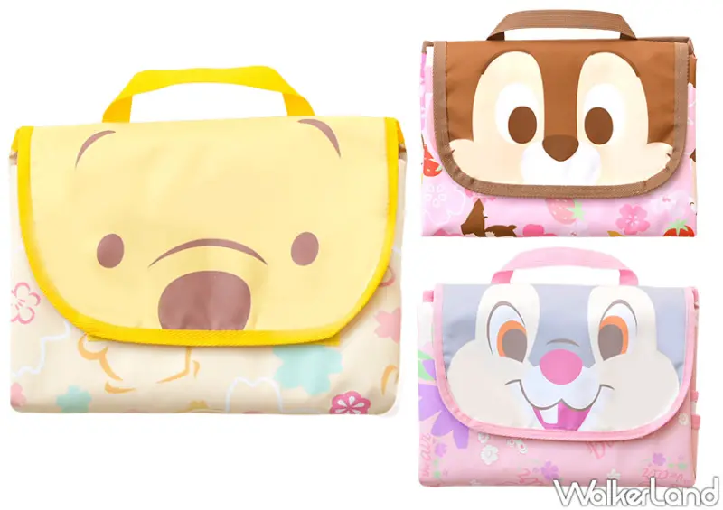 迪士尼維尼、奇奇迪士尼野餐墊 / WalkerLand窩客島整理提供 未經許可不可轉載