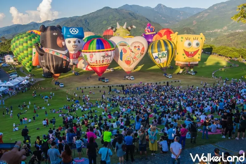 2021台灣國際熱氣球嘉年華 / WalkerLand窩客島提供 未經許可，不得轉載