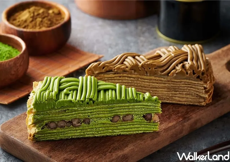 全聯甜點、一〇八抹茶茶廊聯名抹茶甜點 / WalkerLand窩客島整理提供 未經許可不可轉載