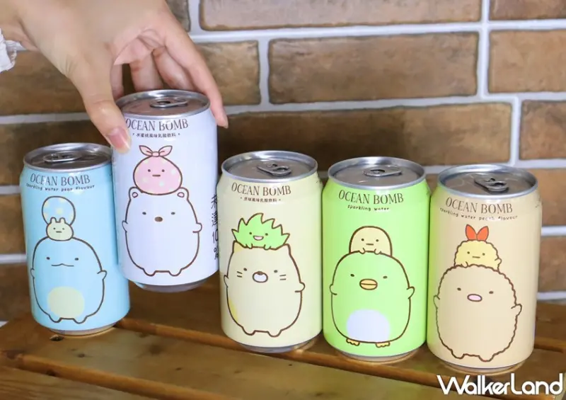 OCEAN BOMB 角落小夥伴系列 / WalkerLand窩客島提供 未經許可，不得轉載