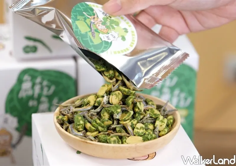 香菜小魚乾花生超涮嘴！魚乾的魚乾「香菜花生小魚乾」限量開賣，愚人節限定就怕你不敢挑戰。