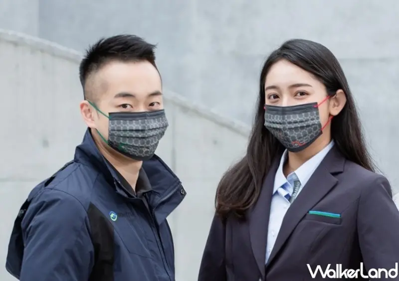 台北捷運25週年 中衛專屬設計口罩 / WalkerLand窩客島整理提供 未經許可不可轉載