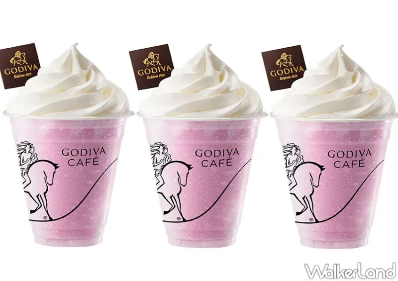  GODIVA紫薯紅豆巧克力霜淇淋/ WalkerLand窩客島整理提供 未經許可不可轉載