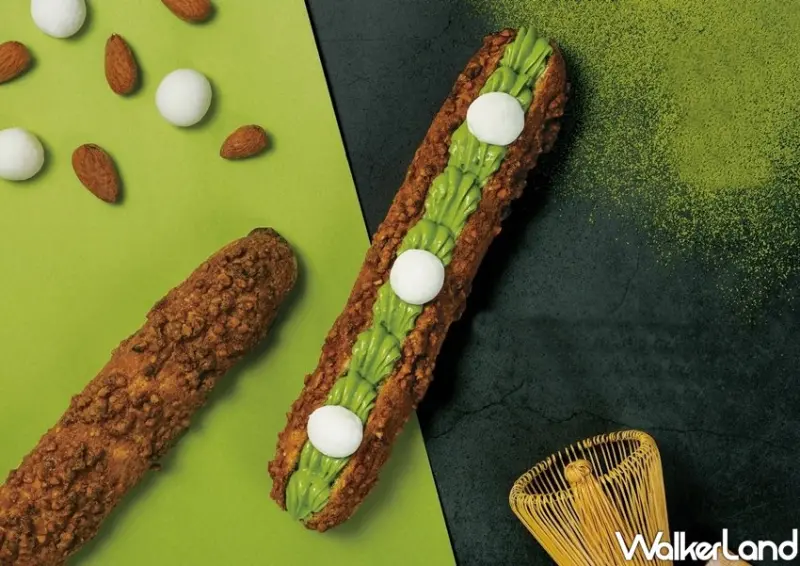 beard papa、一〇八抹茶茶廊聯手「爆餡抹茶泡芙」 / WalkerLand窩客島整理提供 未經許可不可轉載